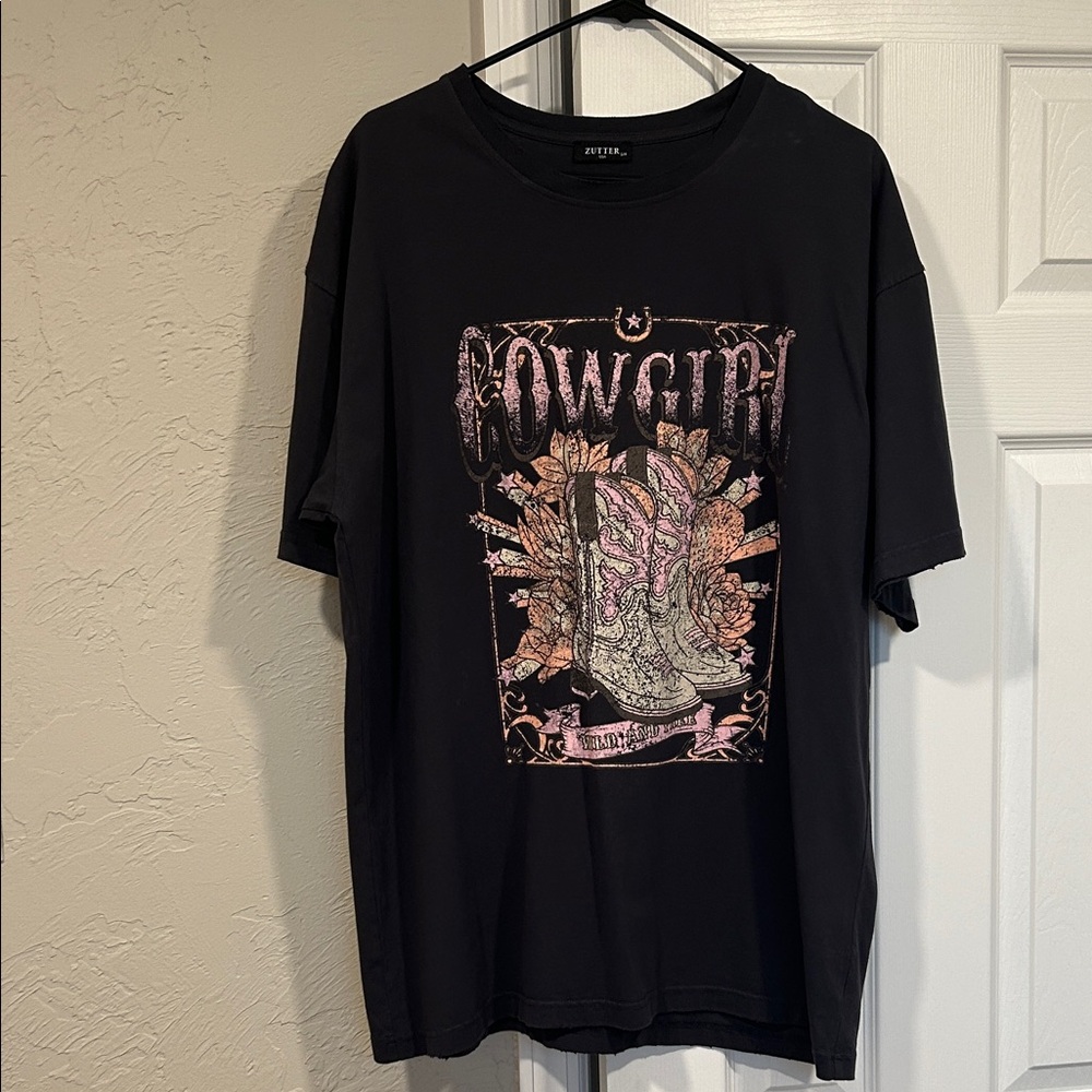 Black Graphic T-Shirt